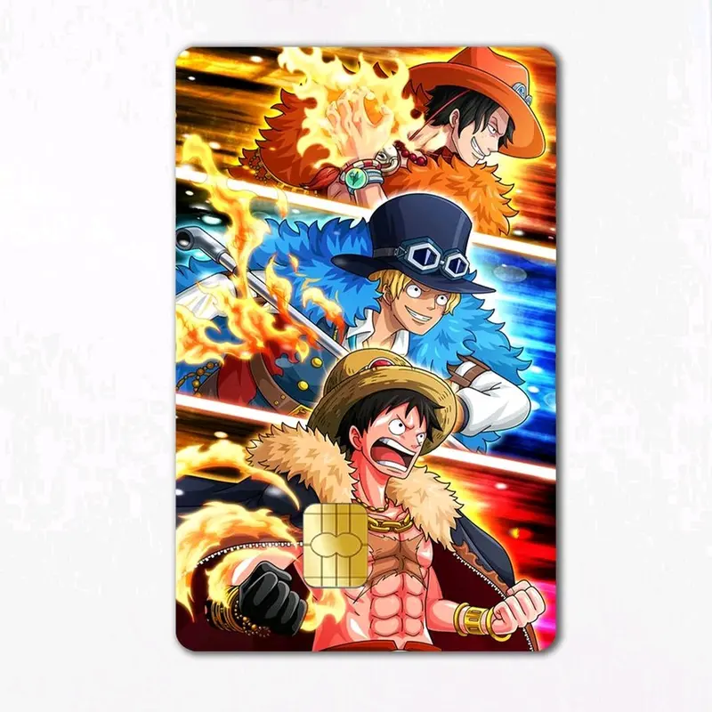 Skin Stiker Kartu ATM ONE PIECE | JUJUTSU KAISEN | Weak's card 2