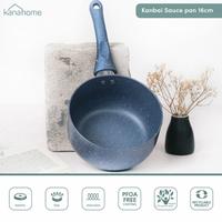 Gambar Kanahome - Kanbai Sauce Pan/Panci Marble Induksi Anti Lengket 16cm dari Kanahome-id Kab. Bandung 2 Tokopedia