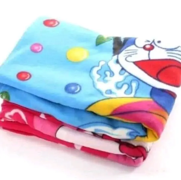 Set 2 mền tuyết nhung cho bé dài 100cm x 80cm