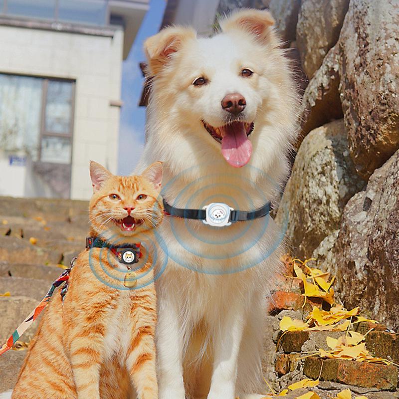 Product Introduction of Bluetooth Smart Pet Locator Waterproof Anti-Lost Location Tracker Collar For Cats Dogs Positioning Tracker Locating Waterproof #474388 61