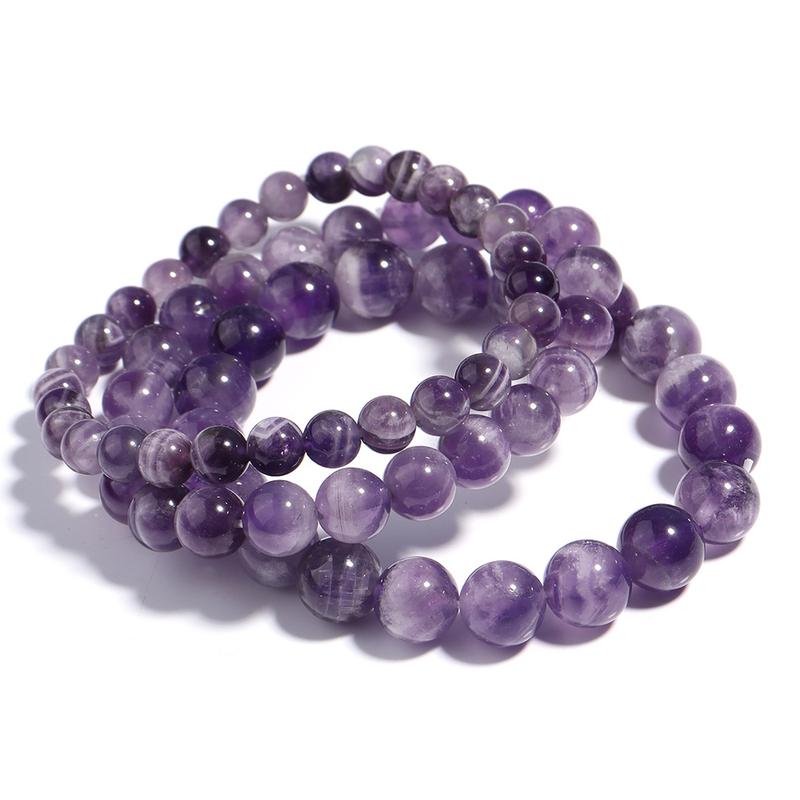 Product Introduction of Hot Natural Crystal Bracelet Dream Amethyst Bracelet Summer Little Fresh Girls Wild Jewelry Gift 2
