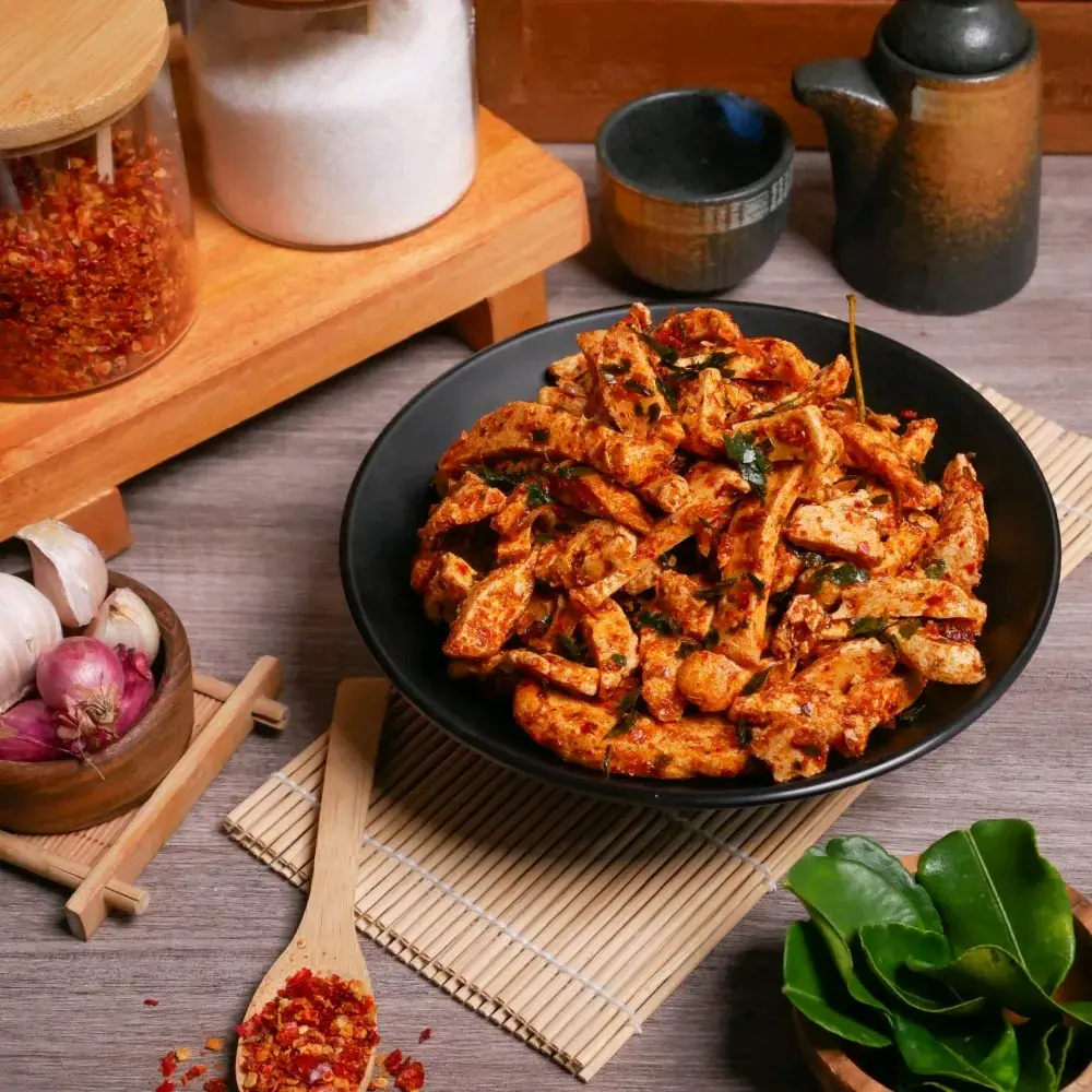 BASRENG PEDAS DAUN JERUK DAN BASRENG ORIGINAL 500g