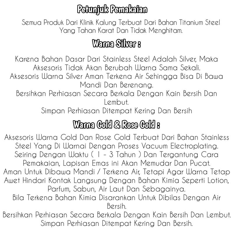 Gelang Tangan Wanita Titanium Dua Layer Koin Bracelets 4