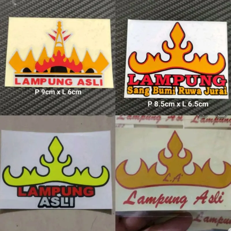 COD stiker cutting ASLI LAMPUNG singer KUALITAS TERBAIK TERMURAH Naziastiker 0