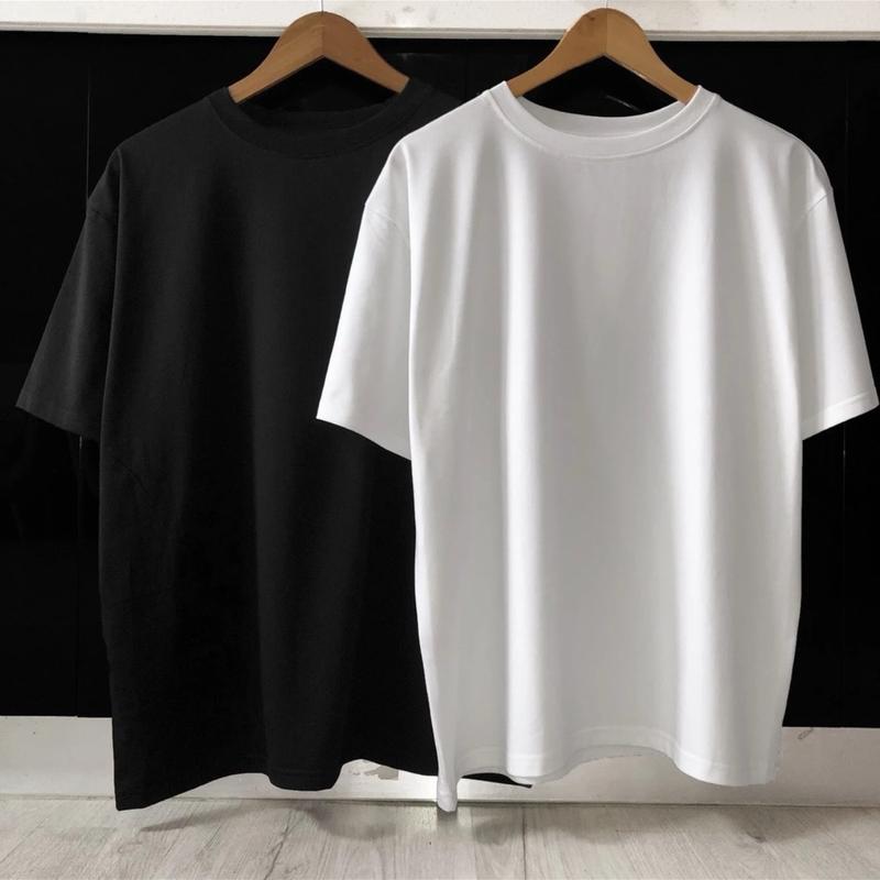 Bigsize  (80kg - 150kg) áo thun trơn basic  chất cotton tổ ong dày dặn co giãn tốt. Dành cho người béo Cổ Tròn Menswear