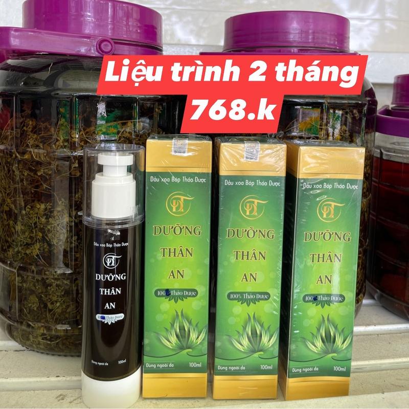 DƯỠNG THÂN AN - DẦU XOA BÓP THẢO DƯỢC 3tang1