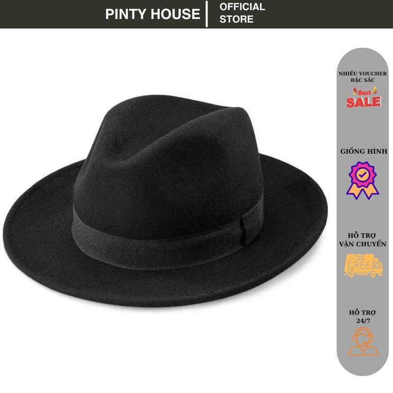 Mũ Phớt Nỉ Cao Cấp Nam Hat Nón Cap Voi - Chất Liệu Nỉ Dạ Cao Cấp