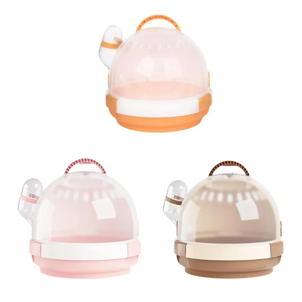 Hamster Travel Carrier Cage Pet Outgoing Cage for Mice Ferrets Hedgehog
