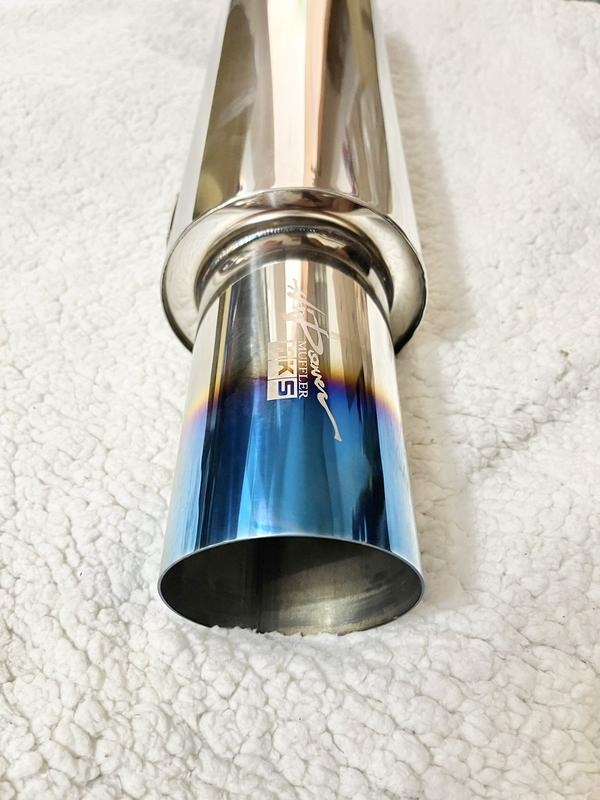 HKS Stainless Steel Muffler 2