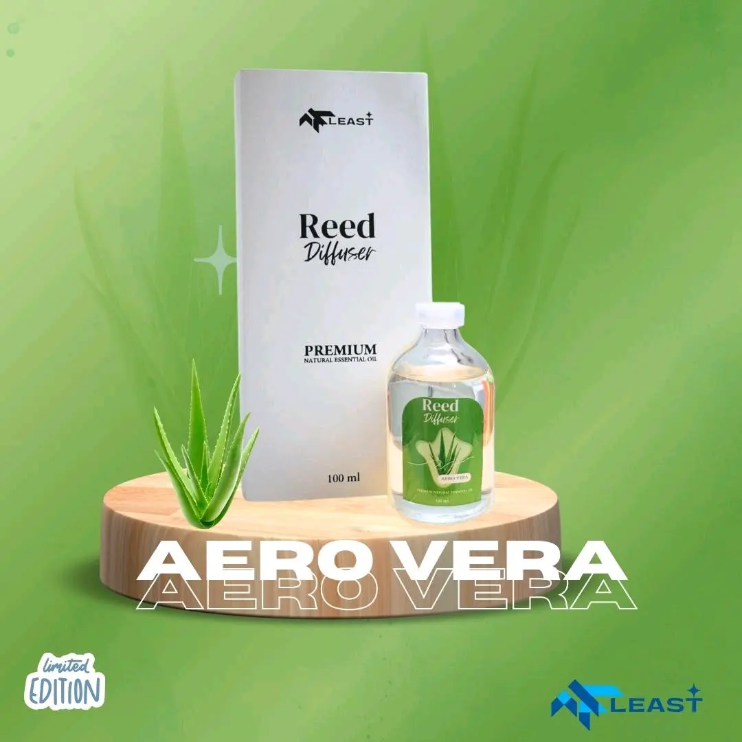 Reed Diffuser/ Pengharum Ruangan 100ml variant Aerovera by At Least