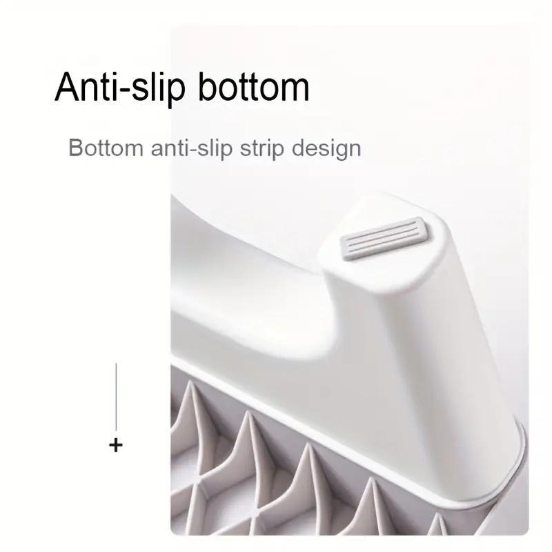 Product Introduction of Toilet Potty Stool for Adults, 1 Count Portable Squatting Poop Foot Stool, Bathroom Non-slip Toilet Assistance Step Stool, Portable Toilet Footstool 4