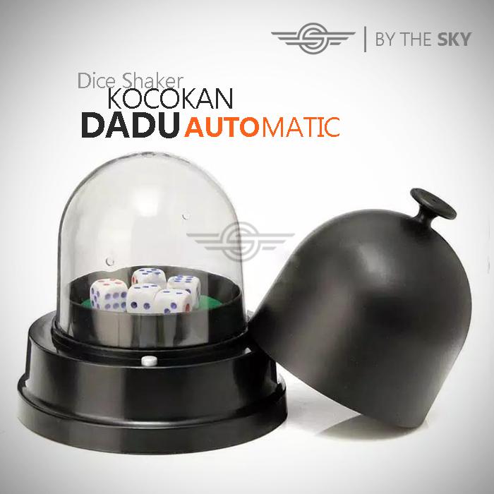 Kocokan Dadu Otomatis Board Game Dice Shaker Automatic Mesin Kocokan Dadu Mainan Kartu 1