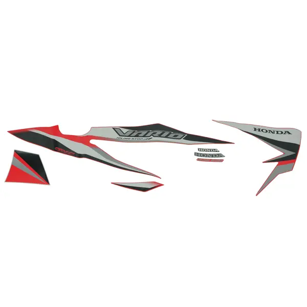 Sticker Body Set Kanan Merah Honda Vario 110 eSP 871X0K46N70ZBR 0