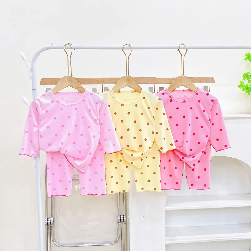 SET 3 Bộ Tăm Bèo Dài Tay Cho Bé Gái Từ 6-15kg 3
