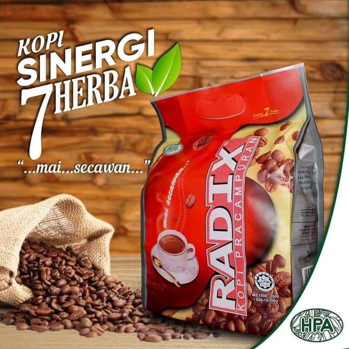 Product Introduction of Kopi Radix HPA Jumbo 32 Sachet Asli Malaysia Coffee 2