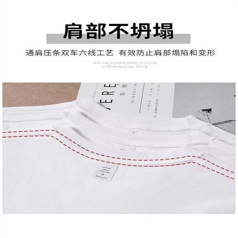 Product Introduction of Vòng Cổ Thương Hiệu Thời Trang Cổ Điển Mỹ, Siêu Hot, Áo Thun Nam Nữ ngắn Tay Dáng Rộng Phong Cách Cổ Điển Áo Đôi Đường Phố Xu Hướng Xu Hướng 2024, Dành Cho Nữ 6