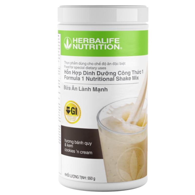  Sữa F1 Herbalife dinh dưỡng 5 hương vị 