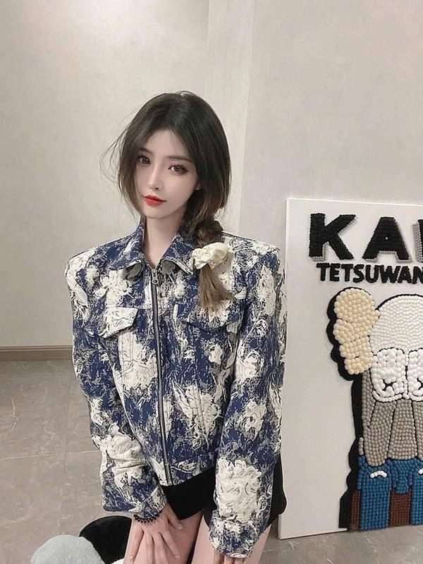  Áo Khoác Jean Nam Nữ Dài Tay AN04 Cổ Bẻ V Trẻ Trung Basic Menswear Chất Liệu giả bò Mềm Mại Thoáng Khí Size M Đến XXL Phù Hợp Mùa Thu Đông Top 