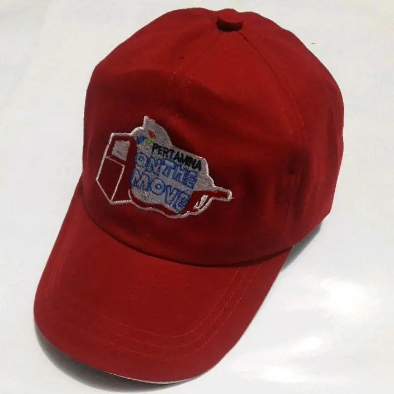 TOPI PERTAMINA BASEBALL FULL BORDIR kupluk