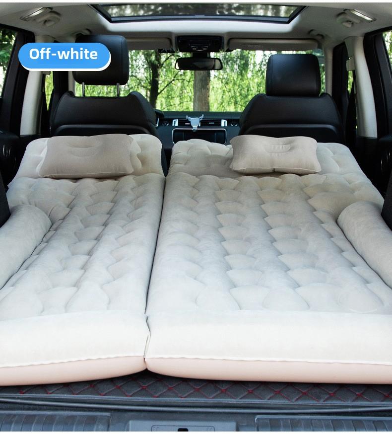 Product Introduction of Off-Road SUV Rear Seat Inflatable Mattress Portable Dual-Use Car Mattress Flocked Multi-Functional Inflatable Mattress 20