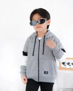 Hodie Sleting Anak Anak & Dewasa / Jaket Couple Anak Laki-Laki & Perempuan 1-13 Tahun Lengan Panjang