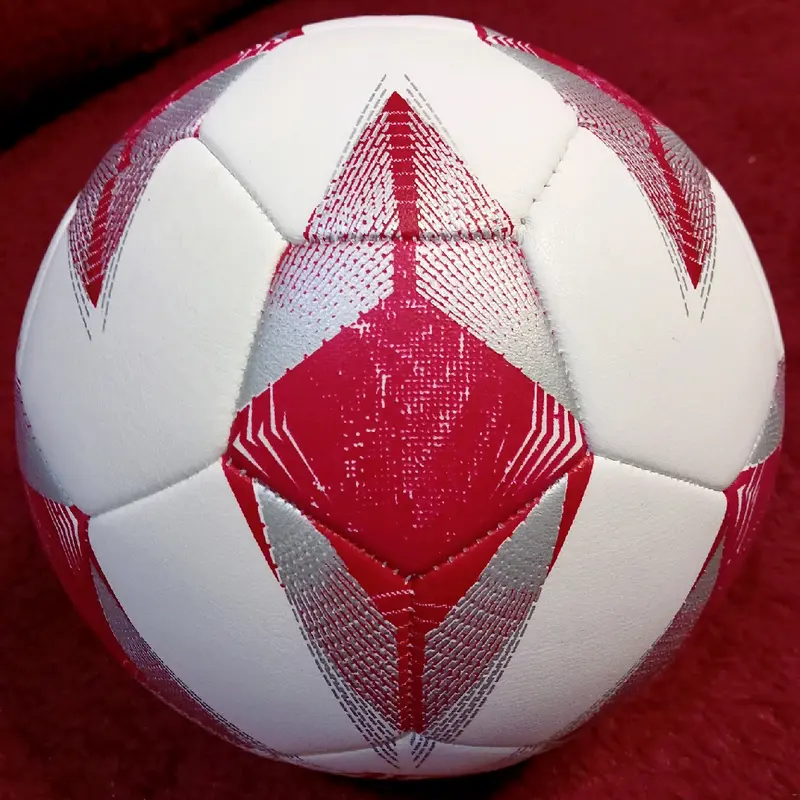 BOLA SEPAK  MOLTEN AFC NEW MERAH SIZE 5 BOLA JAHIT MESIN SATU PAKET MURAH [COD] 4