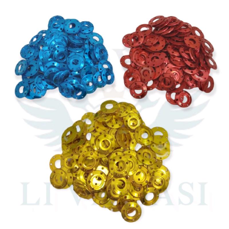 RING BAUT BINTIK FULL CNC WARNA HARGA ATAU PERBIJI /SATUAN RING BAUT PROBOLT 2