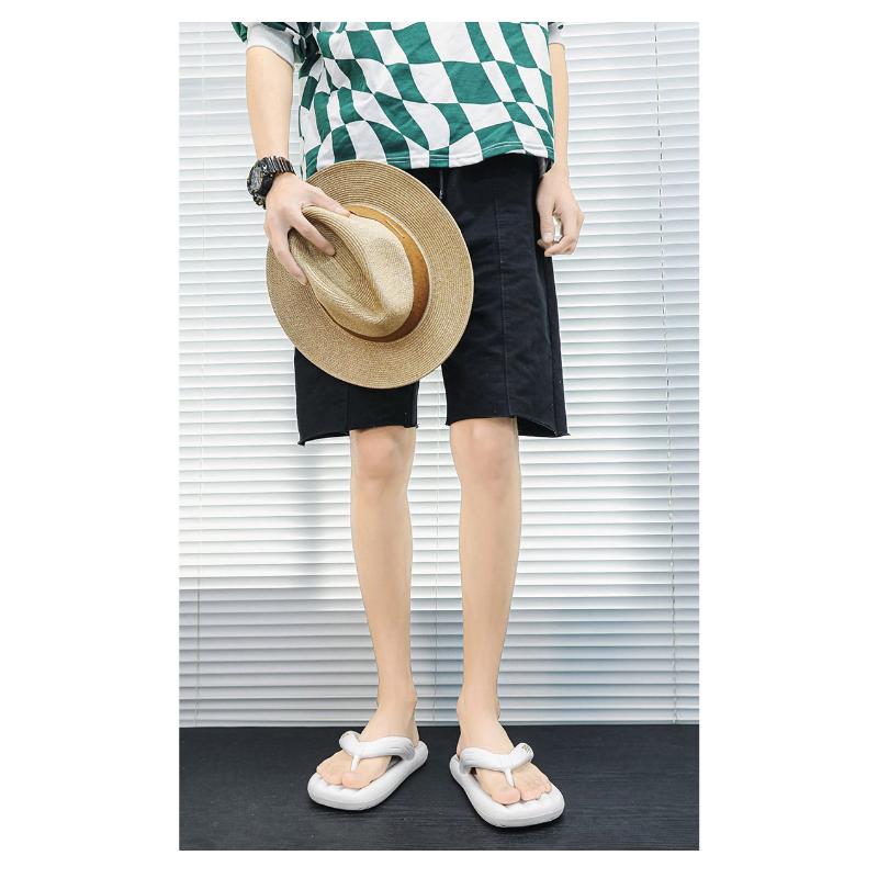 Product Introduction of Men Wear 2024 Hot Super Soft Thick Sole Anti-slip Anti-odor Lightweight Outdoor Home Clip-on Slippers 28