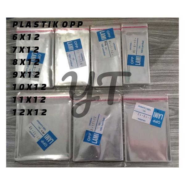 Plastik OPP Rekat seal - plastik rekatan bungkus kue - plastik - Shop ...