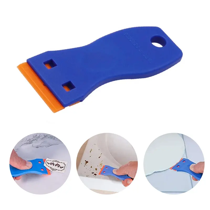 Car Window Film Cleaning Shovel Scraper Knife Glass Floor Tiles Wall Ceramic Glue Remover Razor Hand Tool