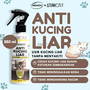 SC Remov ANTI KUCING LIAR 250ML Aromatic Spray Pengusir Kucing Liar Pipis Pup Sembarangan Alami
