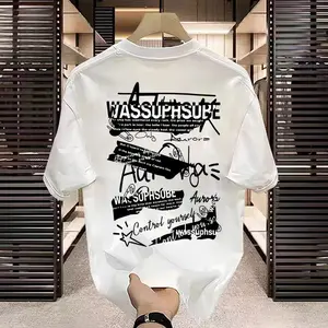 baju Kaos Distro, Kaos kapas, Kaos lengan pendek hip hop vintage Amerika Kaos lengan pendek premium pria, cetak halus, Kaos cetak, Kaos pria, gaya vintage, pakaian sehari-hari, cocok untuk berbagai adegan