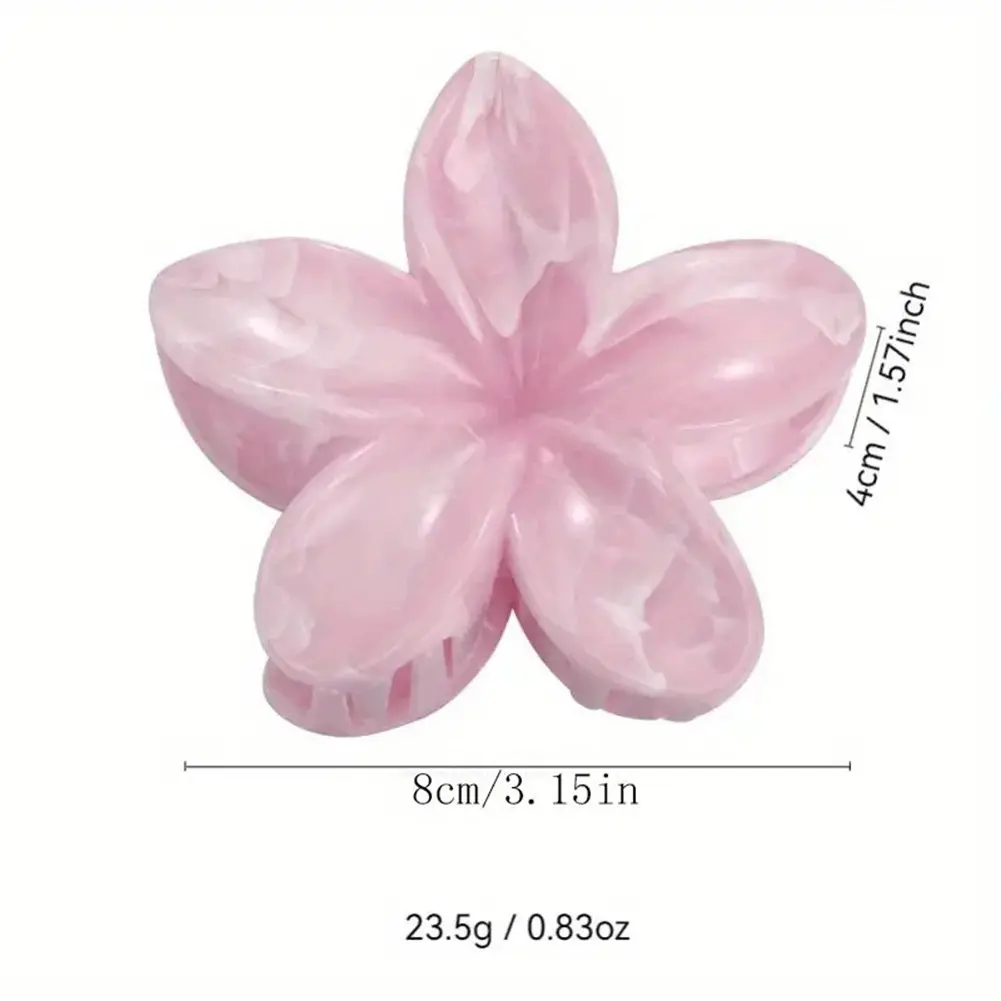 Egg Flower Hair Clip Large Plate Hair Clip