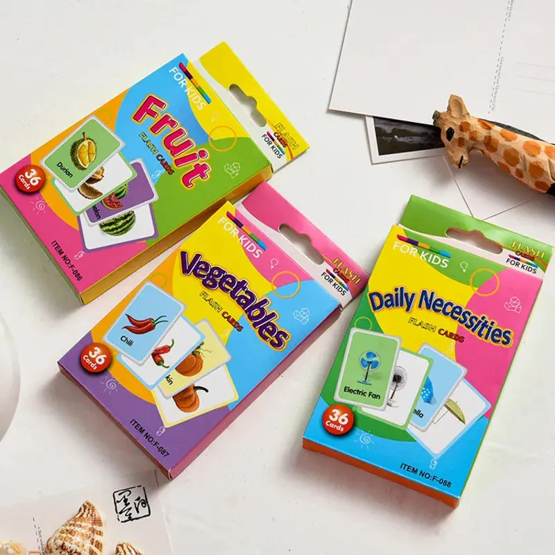 Thẻ Nhận Thức Cho Trẻ Em, 36 Cái, Hình Dạng Và Màu Sắc Động Vật, Dạy Học Tiếng Anh Cho Em Bé Đồ Chơi Giáo Dục, Làm Bằng Chất Liệu Montessori, Ý Tưởng Quà Tặng Tuyệt Vời 1