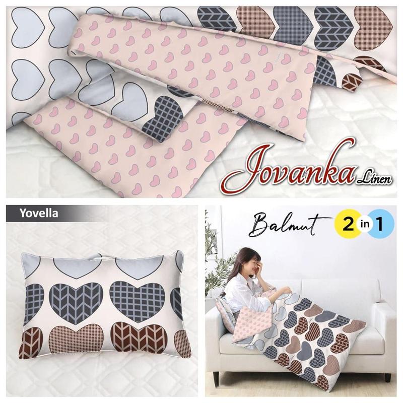 Jovanka Two In One BALMUT Bantal Selimut Ukuran 150x220 4