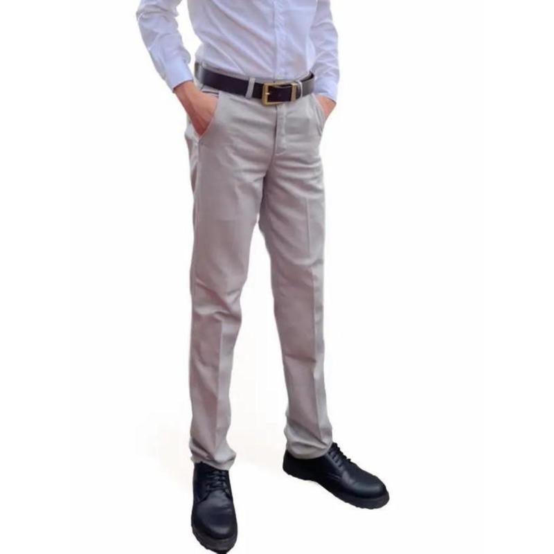 Quần nam kaki trung niên 3 màu dài form ống suôn chất liệu vải kaki co giãn nhẹ dày dặn dài kaki cao cấp Menswear