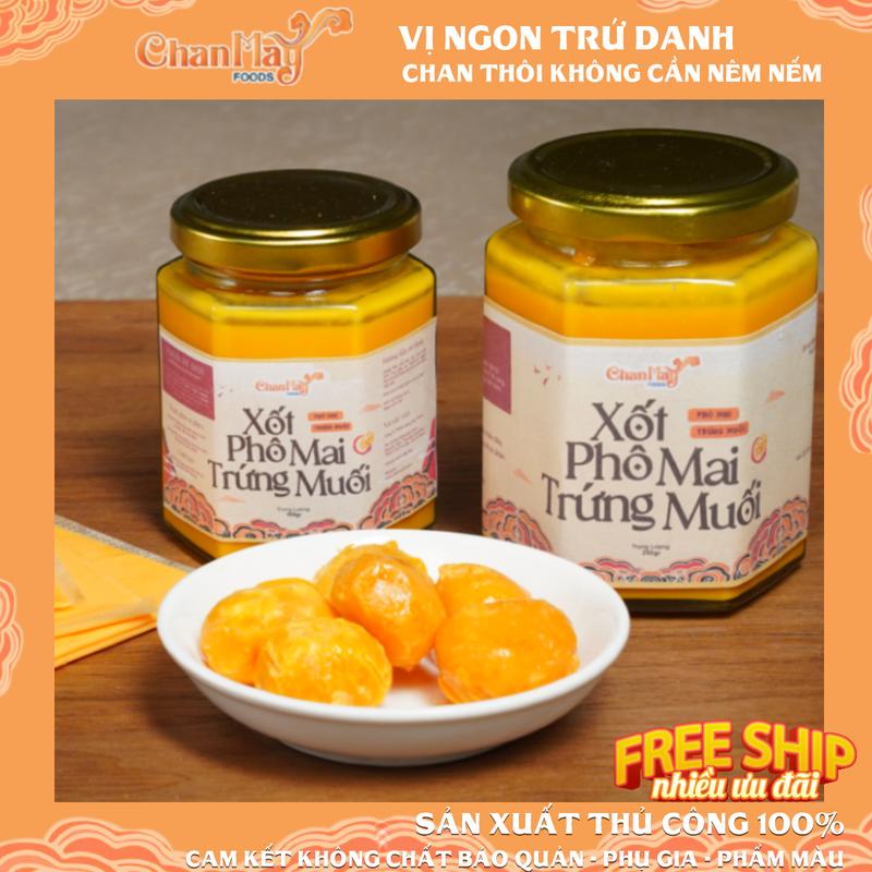 Xốt Phô Mai Trứng Muối Ăn Liền CHAN MÂY FOODS 150gr/250gr - [HSD 3 THÁNG]  #chanmayfoods #xotphomaitrungmuoi #sotphomai