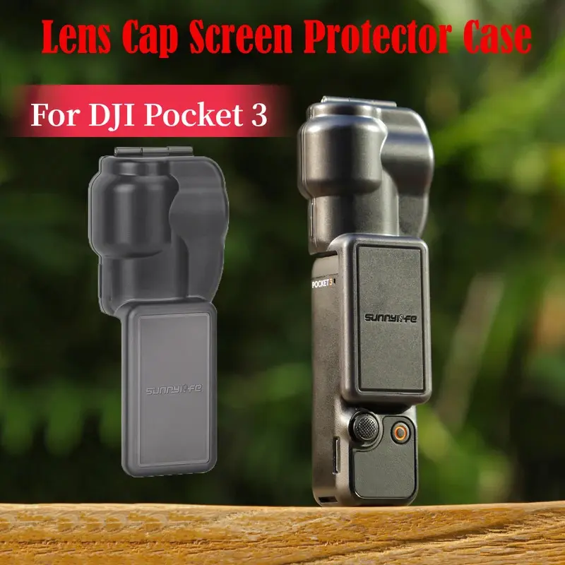 Vỏ Bảo Vệ Màn Hình Mũ Ống Kính, Dành Cho DJI Osmo Pocket 3, Vỏ Ống Kính Dành Cho DJI Pocket3, Phụ Tùng Bảo Vệ Gimbal, Phụ Kiện Máy Ảnh
