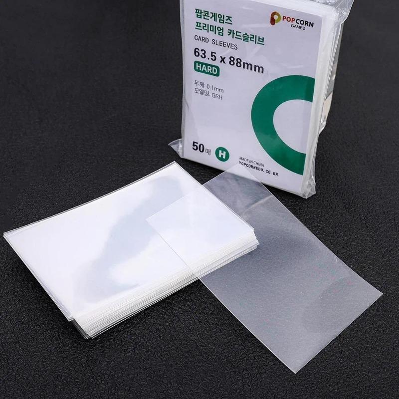 Product Introduction of Lengan Kad, Gaya Korea, Jelas HD, Sarung Pelindung Kad Idola Kpop, Sarung Pelindung Foto, Tersedia dalam 50 / 100 / 200Pcs, Sesuai untuk Pemegang Kad Permainan 16