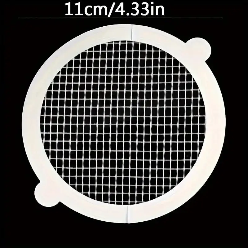 Shower Drain Cover, 10pcs/set Anti-clogging Hair Filter Sticker, Bathroom Accessories, Bathroom Supplies for Home Use, Home Supplies,  Bathroom Accessories 1