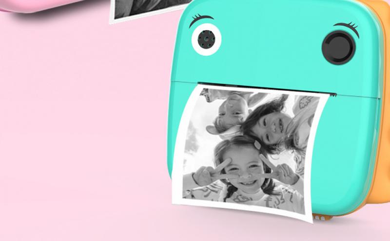 Product Introduction of Polaroid Children's Camera HD Photo Printing Mini Digital Camera Cross-Border Source Manufacturers Send On Behalf 3