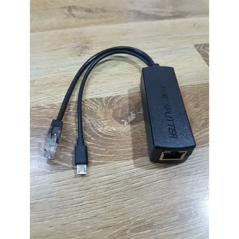 Bộ Chuyển Đổi Splitter Cho Camera IP Không PoE Tách 48v ra 5V và 48V ra 12V 3
