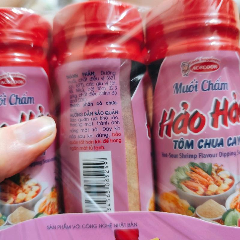 com bo 3 lọ muối hảo hảo tôm chua cay. Gia Vị Vị Chua Gia Vị Vị Chua Bột