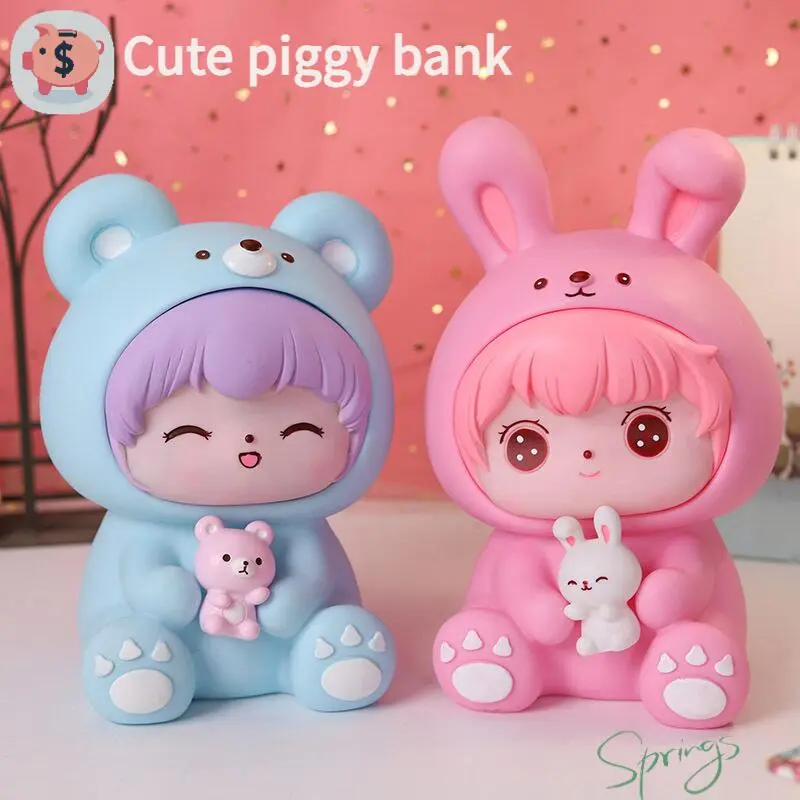 Hộp Đựng Tiết Kiệm Ngân Hàng Hoạt Hình Sáng Tạo, Thích Hợp Cho Cặp Đôi, Trẻ Em, Bé Gái Và Bé Trai, Mới Cho Năm 2025 nommi  blind  box đồ  chơi