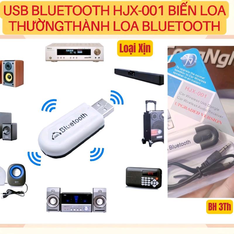  USB bluetooth 5.0 Dongle HJX-001 thế hệ mới  NFC Bluetooth cao cấp biến loa thường thành Loa Bluetooth 