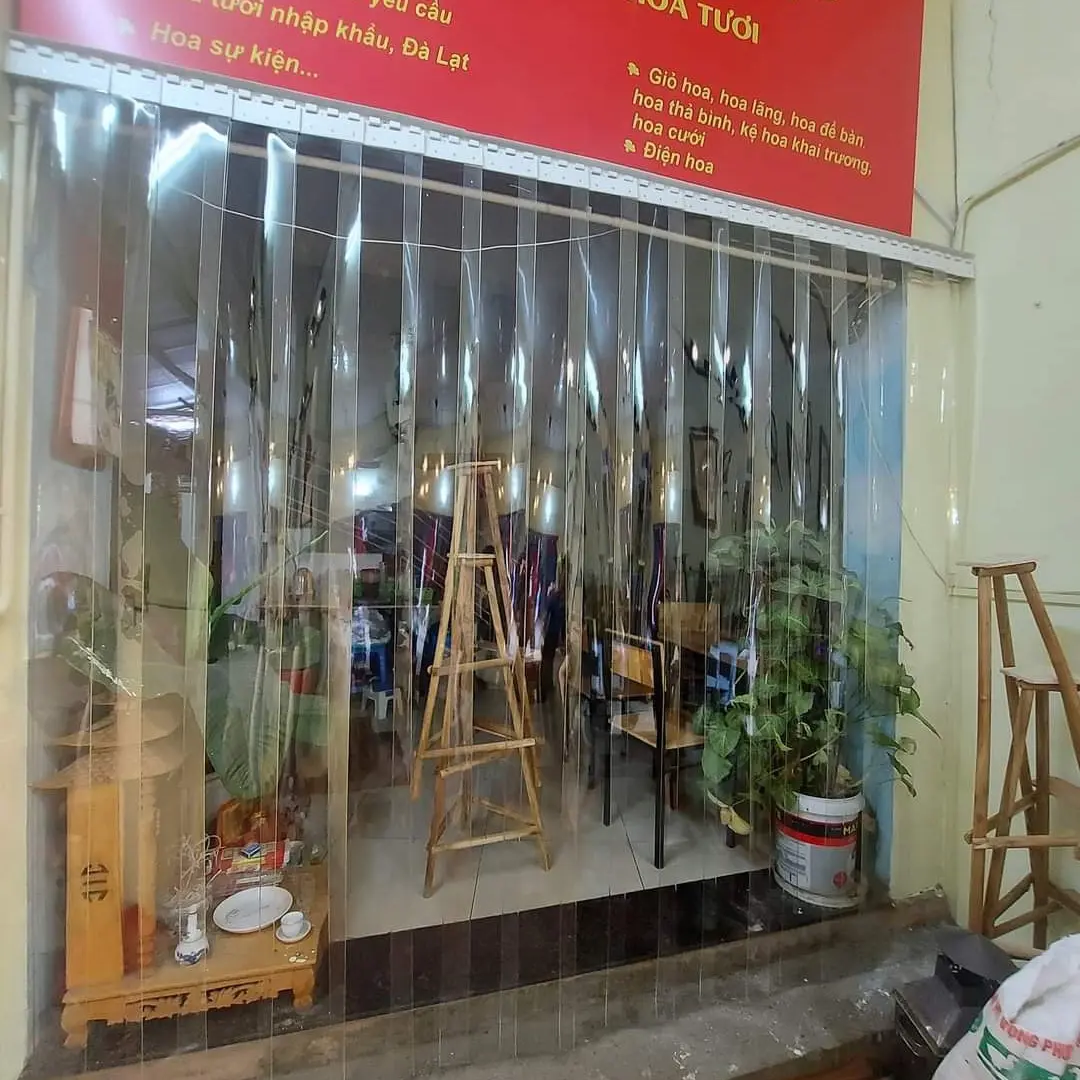 Rèm nhựa ngăn nhiệt điều hòa pvc
