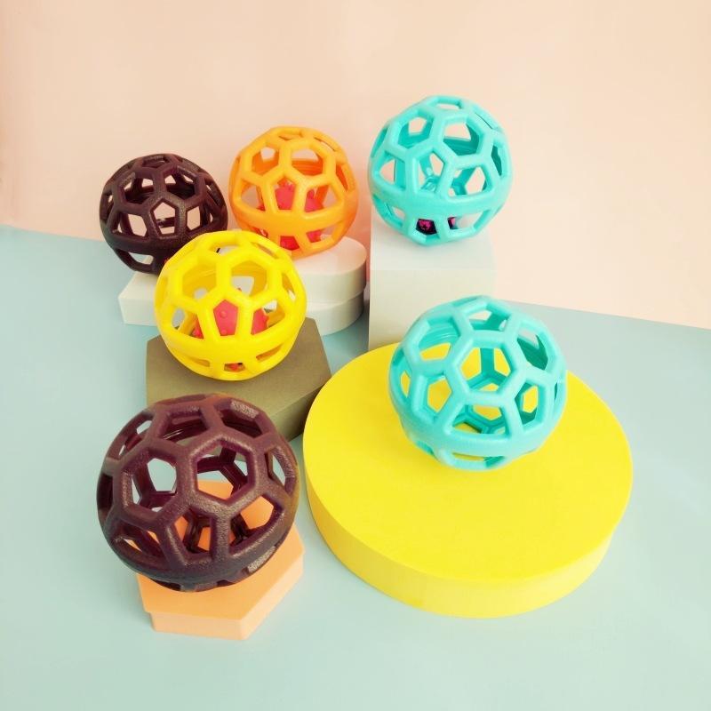Product Introduction of Interactive Dog Toy, 1 Count Hollow Ball Dog Toy, Pet Chew Toy, Dog Teething Toy, Pet Interactive Toy, Dog & Cat Accessories 2