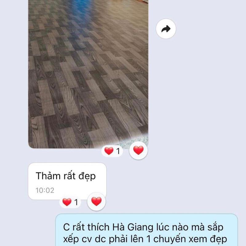 [Combo 1mx6m]Thảm Trải Sàn, Thảm Lót Sàn Simili Hàng Việt Nam Bề Mặt Nhám Dày 0,5mm chiếu gỗ 1