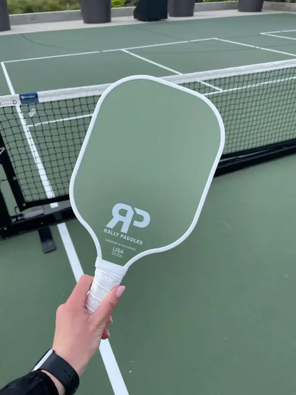 Rally Paddles - Bộ vợt sợi thủy tinh bán Carbon cao cấp chính hãng tiêu chuẩn thi đấu USAPA kèm túi và 4 bóng - bản 14 mm sợi Carbon lõi tổ ong cao cấp Sport vợt  pickleball 7