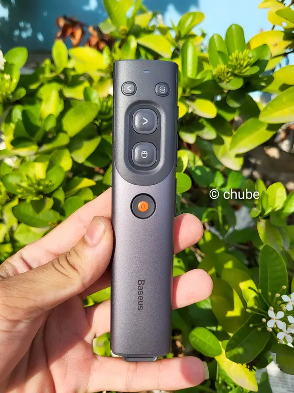 Bút Laser trình chiếu Baseus Orange Dot Wireless Preseᵰter Series 1